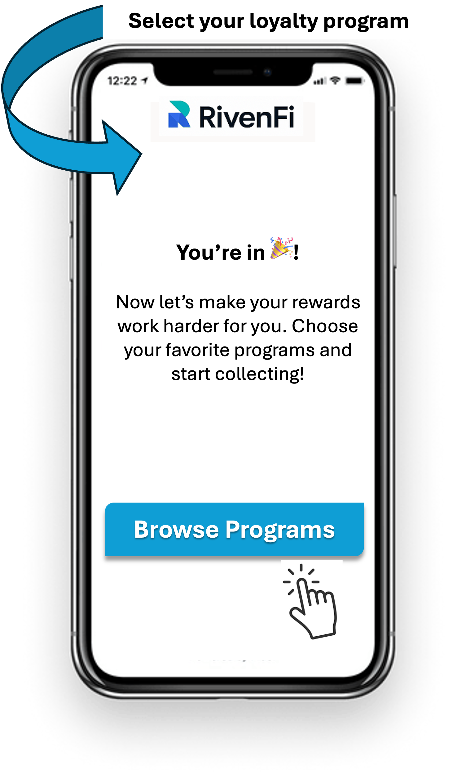 Select your loyalty programs